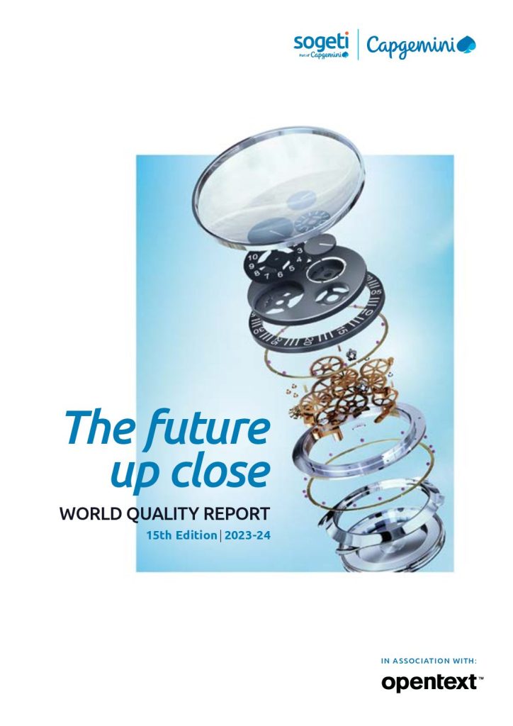 The future up close: World Quality Report