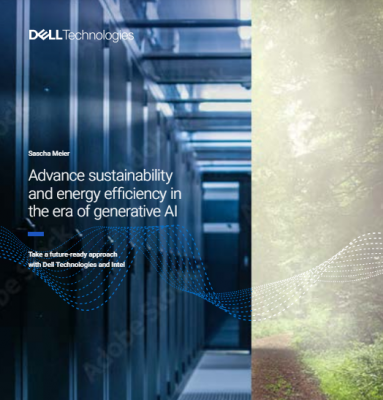 Advance sustainability and energy efficiency in the era of generative ...