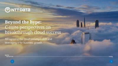 Beyond the hype: C-suite perspectives on breakthrough cloud success