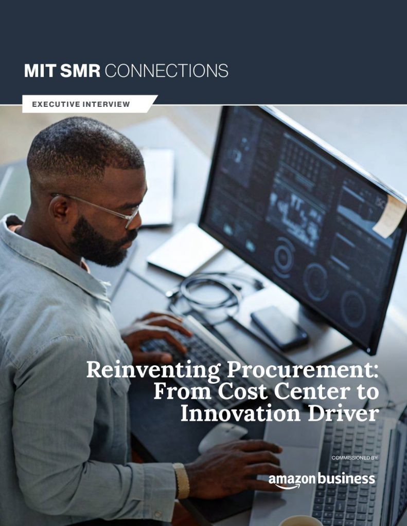 Reinventing Procurement: From Cost Center to Innovation Driver