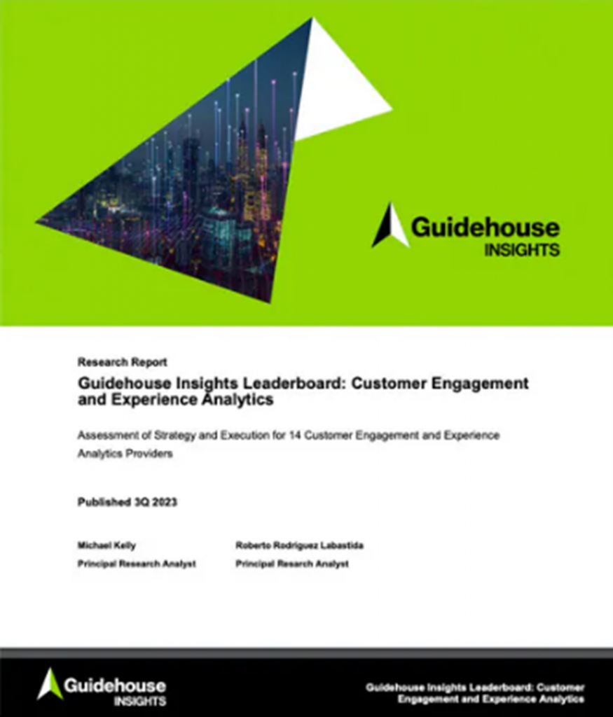 Guidehouse Insights Leaderboard: Customer Engagement and Experience ...
