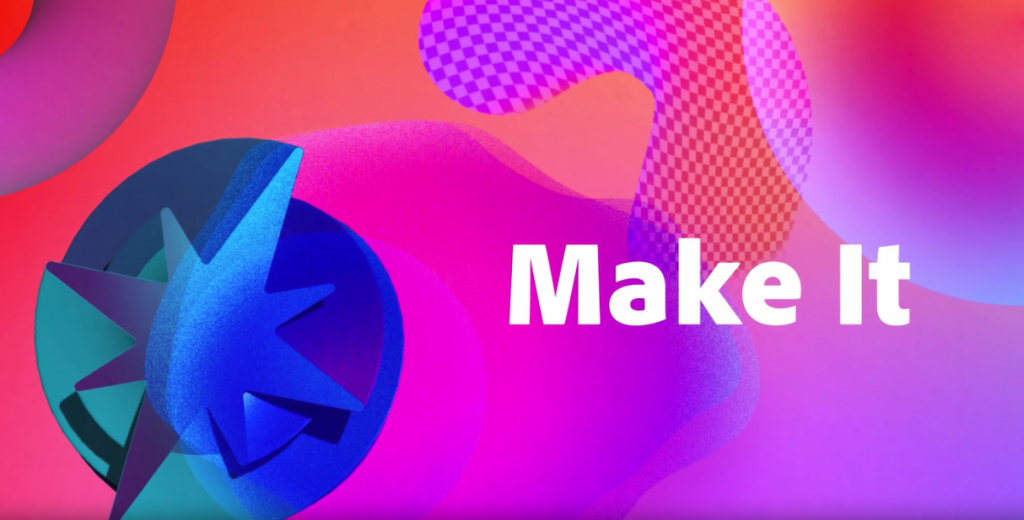 Make it with Creative Cloud, on demand: Create