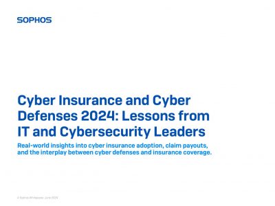 Cyber Insurance and Cyber Defenses 2024: Lessons from IT and ...