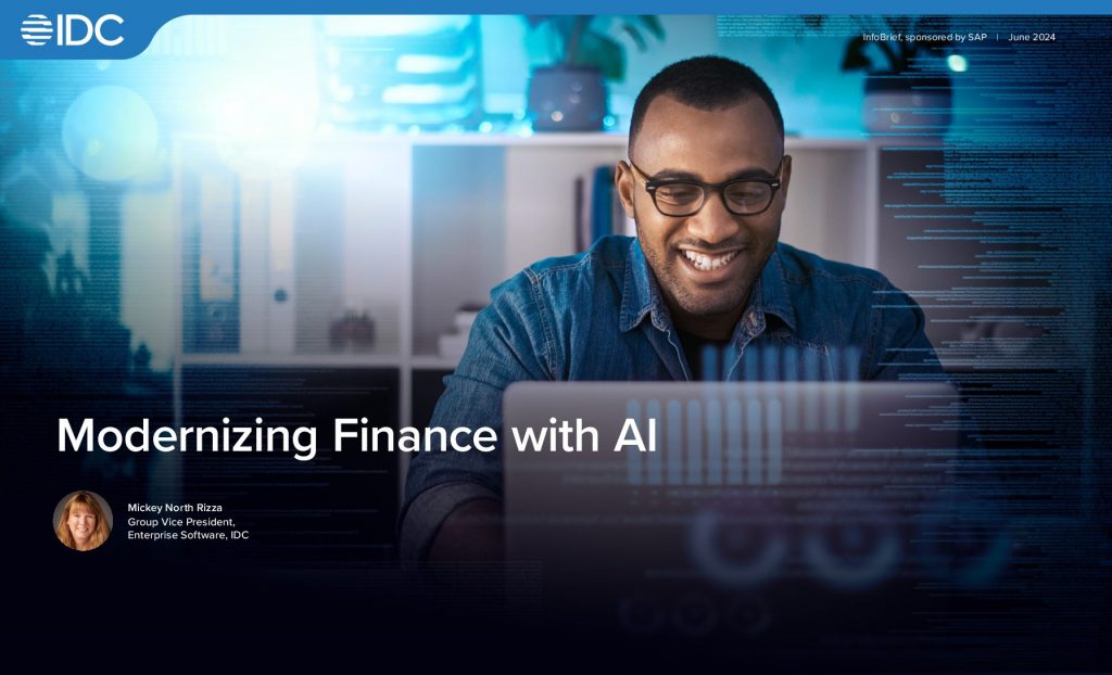 Harness the power of AI in Finance: IDC’s latest insights