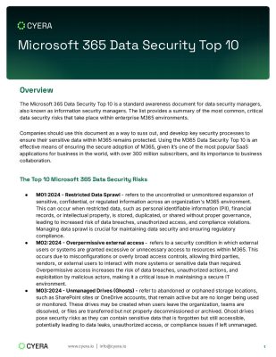 Microsoft 365 Data Security Top 10 | DemandTalk