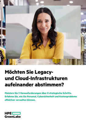 Möchten Sie Legacy- und Cloud-Infrastrukturen aufeinander abstimmen?